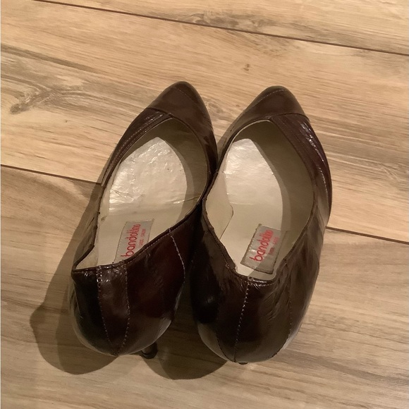 Vintage Bandolino eel skin 3” heels size 5 - Picture 7 of 13
